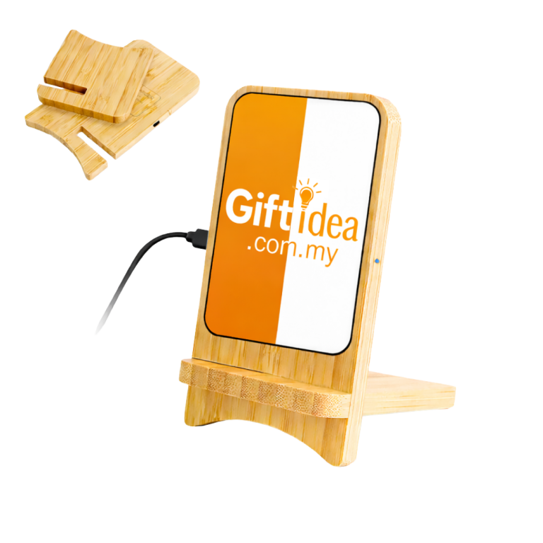 Bamboo Charging Stand